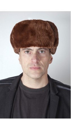 Canadian beaver fur hat Russian style
